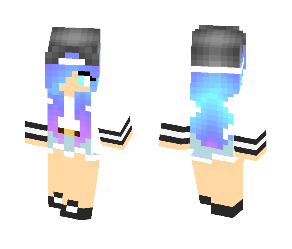 Emo GIRLLLL - Female Minecraft Skins - image 1
