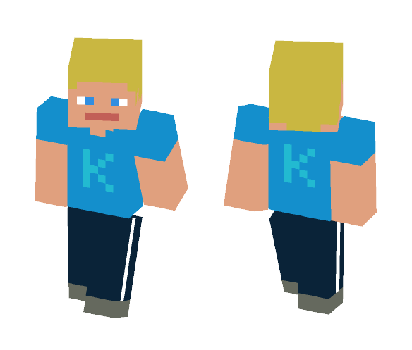 Download Free Kristjaan Gaming (Kristjaan Zoete) Skin for Minecraft image 1 Kristjaan Gaming (Kristjaan Zoete) - Male Minecraft Skins - image 1