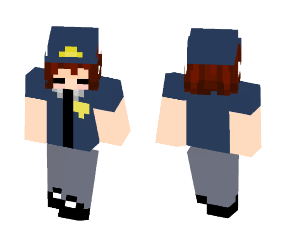 Frisk Le Nightguard - Interchangeable Minecraft Skins - image 1