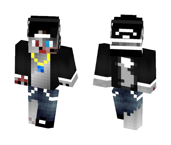 Half Boy Half Wolf skin 2.0 - Boy Minecraft Skins - image 1
