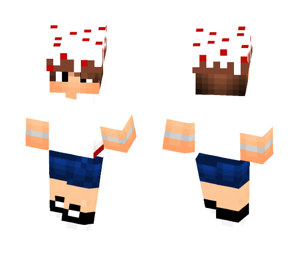 Cake Hat - Male Minecraft Skins - image 1