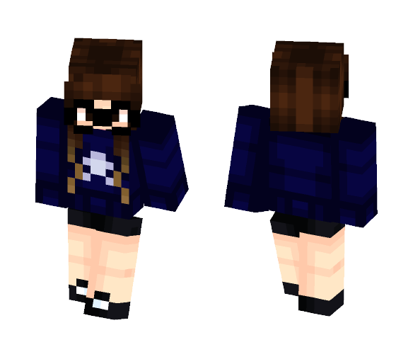 Izzy's Sweater - Female Minecraft Skins - image 1