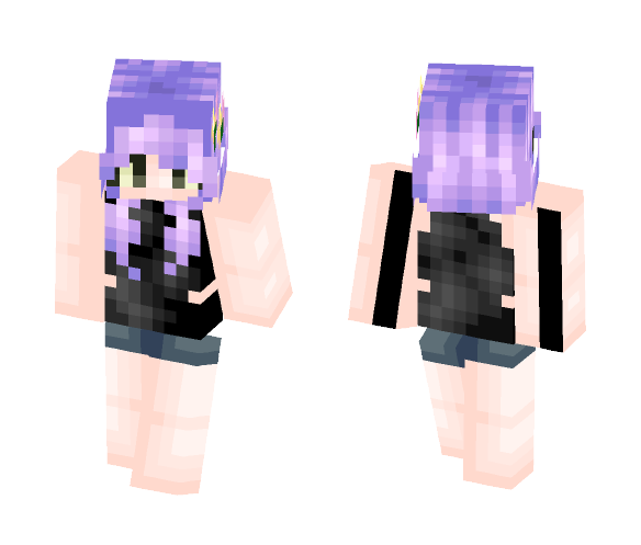 Download Free My OC Kesley Skin for Minecraft image 1 My OC Kesley - Female Minecraft Skins - image 1