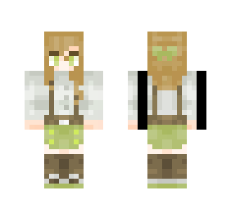 Green Blaze - Female Minecraft Skins - image 2