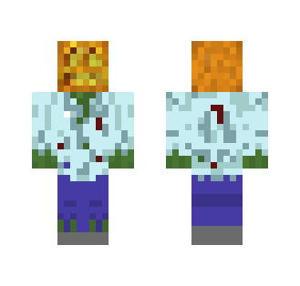 DynoDave the pumpkin zombie =D