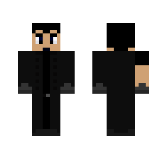 Man in Dark Clothing - Male Minecraft Skins - image 2