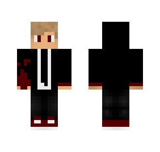 Boy with Red Power Hand - Boy Minecraft Skins - image 2