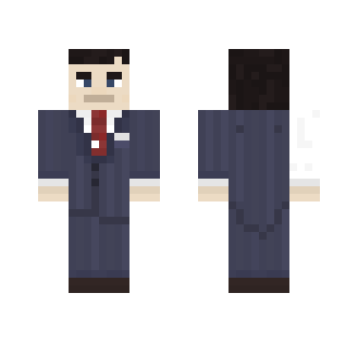 Classy male in a suit