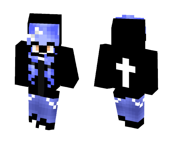 Gothic (＾▽＾) - Female Minecraft Skins - image 1