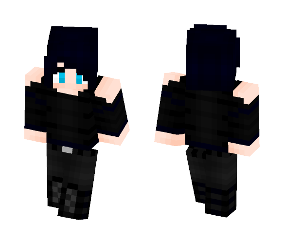 Download Free for: TJQuack from: blue Skin for Minecraft image 1 for: TJQuack from: blue - Female Minecraft Skins - image 1