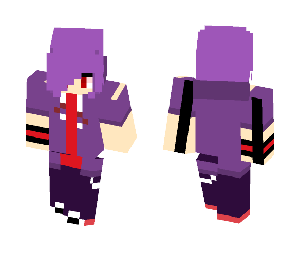 Gengar Trainer [] Pokemon [] - Male Minecraft Skins - image 1
