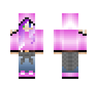 Girl in a Pink Hood - Girl Minecraft Skins - image 2