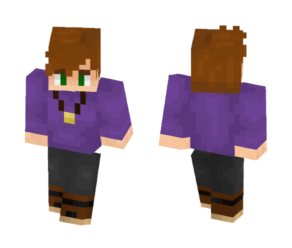 Green (or Gary) - Pokemon - Male Minecraft Skins - image 1