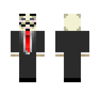 Anonymous Head - Male Minecraft Skins - image 2