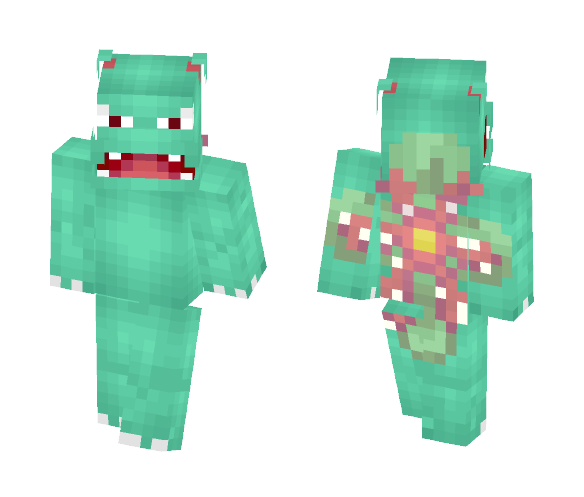 Venusaur (Pokemón) - Male Minecraft Skins - image 1