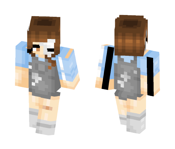 OC #1 --Mausurey (Popreel) - Male Minecraft Skins - image 1