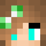 The Emerald Element (Shirt is 1.8) - Female Minecraft Skins - image 3