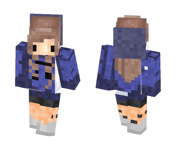 Gamer ~Music Invaded~ - Female Minecraft Skins - image 1