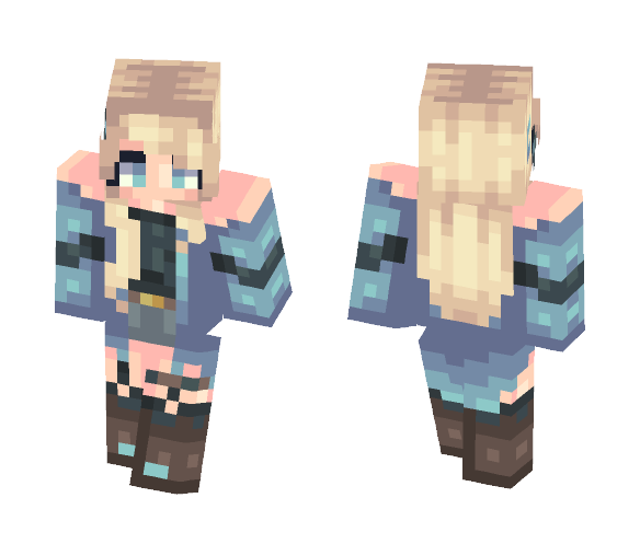Night lights - Female Minecraft Skins - image 1