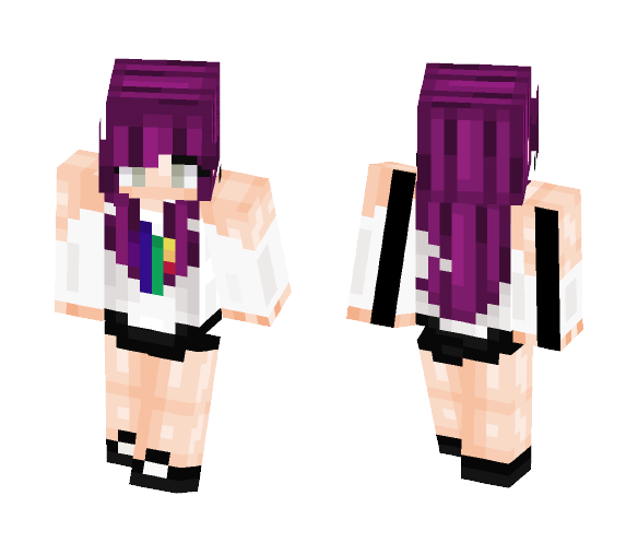 ♥~Kawaii~ Rainbow Chill~♥ - Kawaii Minecraft Skins - image 1