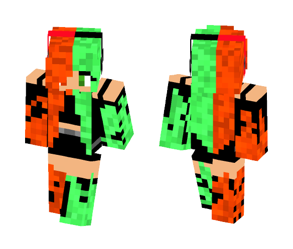 Lava and Life - Female Minecraft Skins - image 1