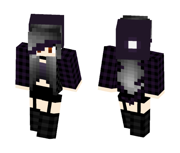 Emo Girl - Girl Minecraft Skins - image 1