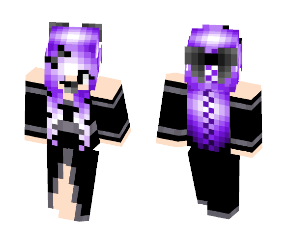 Endermite girl - Girl Minecraft Skins - image 1