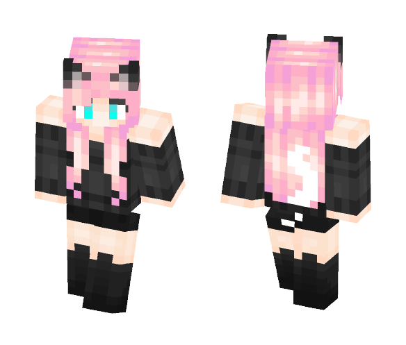 Neko Atsume girl - Girl Minecraft Skins - image 1