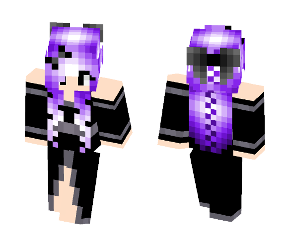 EnderDragon girl - Girl Minecraft Skins - image 1