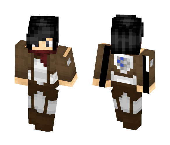 Mikasa - Female Minecraft Skins - image 1
