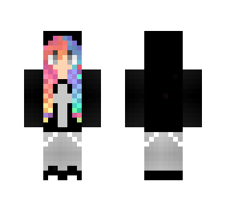 Rainbow hair