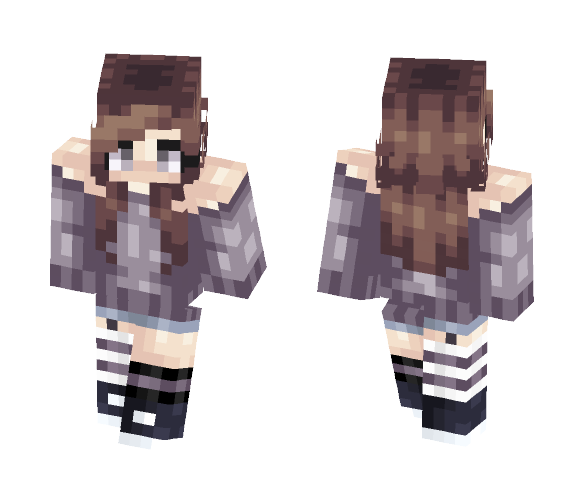 ωαιτ | 100 subs ^w^ - Female Minecraft Skins - image 1