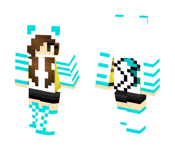 _PikaBlueGirl_ - Female Minecraft Skins - image 1