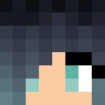 Download Free Blue haired girl :3 Skin for Minecraft image 3 Blue haired girl :3 - Color Haired Girls Minecraft Skins - image 3