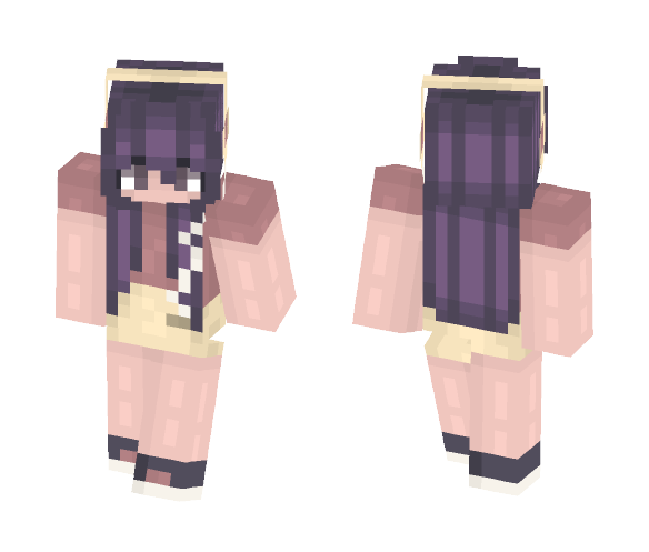 Download Free Girl With Headphones Skin for Minecraft image 1 Girl With Headphones - Girl Minecraft Skins - image 1