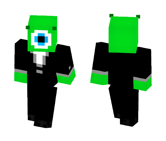 Siuted alien - Male Minecraft Skins - image 1