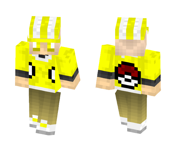 Pokemon Trainer | Team Instinct - Male Minecraft Skins - image 1