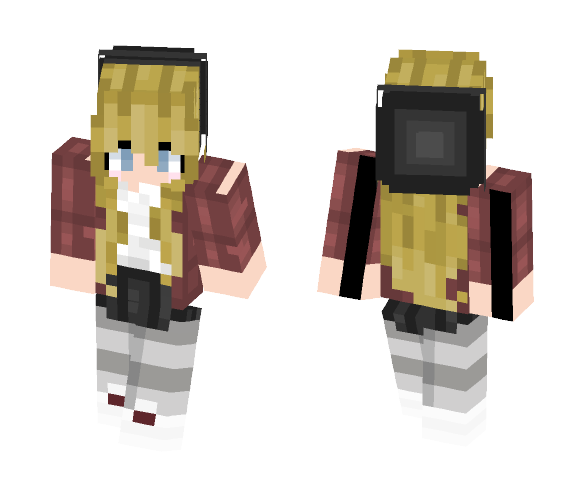 ~Lane the Frat~ - Female Minecraft Skins - image 1