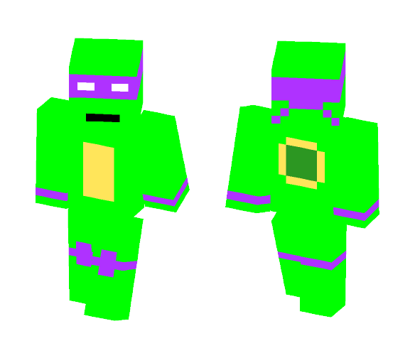 Donatello (TMNT) - Male Minecraft Skins - image 1