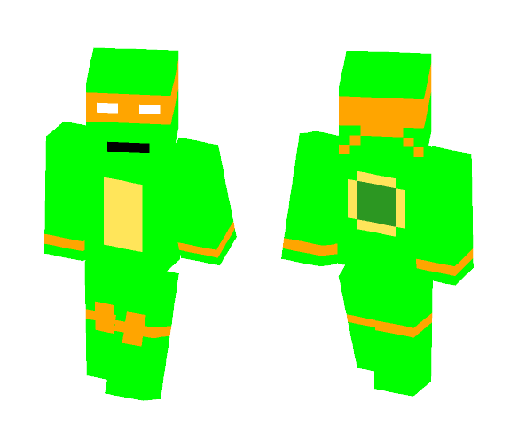 Michael Angelo (TMNT) - Male Minecraft Skins - image 1