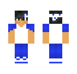 Jamie - Blue Bandana