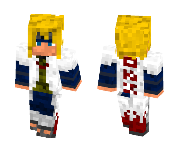 Minato Fourth Hokage - Male Minecraft Skins - image 1