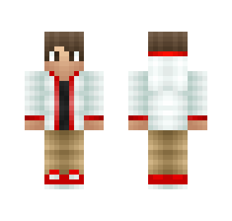 White jacket boy
