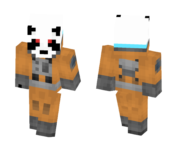 AstroPanda - Male Minecraft Skins - image 1