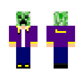 Los Angeles Lakers Creeper Fan - Male Minecraft Skins - image 2