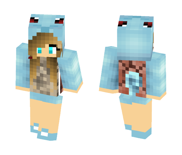 Squirtle - Female Minecraft Skins - image 1