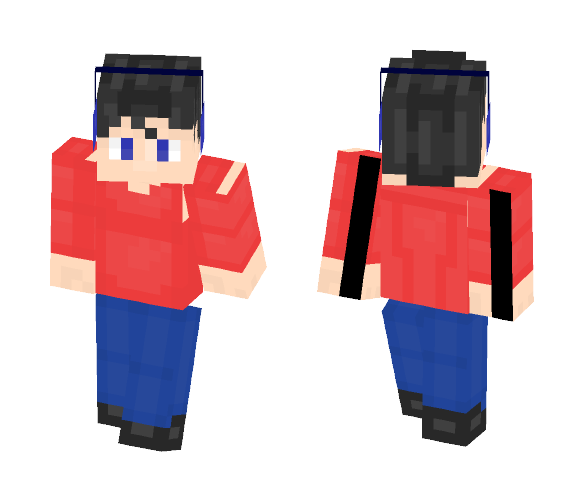 Download Free A True Gamer He Is. Skin for Minecraft image 1 A True Gamer He Is. - Male Minecraft Skins - image 1