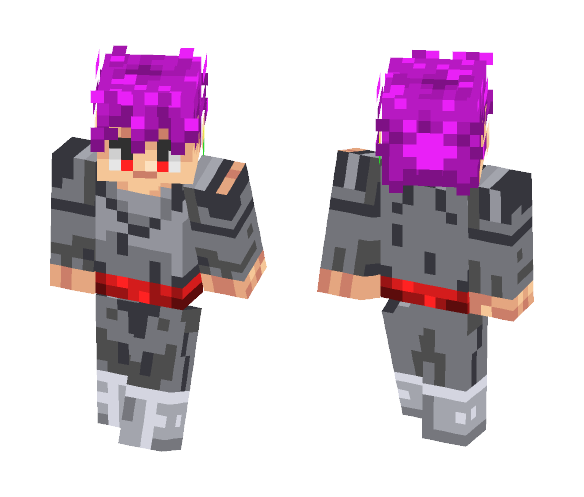 Download Free Black Goku SSJ Rosé Skin for Minecraft image 1 Black Goku SSJ Rosé - Male Minecraft Skins - image 1