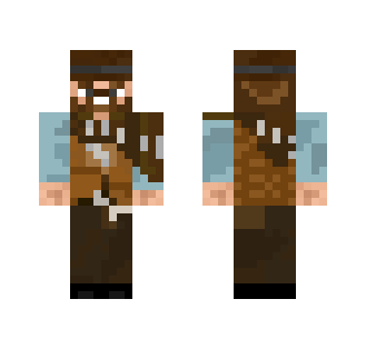 Western CowBoy - Male Minecraft Skins - image 2