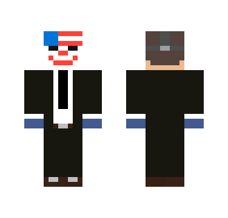Dallas Pay Day: The Heist - Male Minecraft Skins - image 2